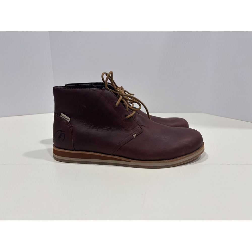 Hari Mari Nokona Leather Chukka Boots Mens 9 Canyon Brown HM-NK-BRN